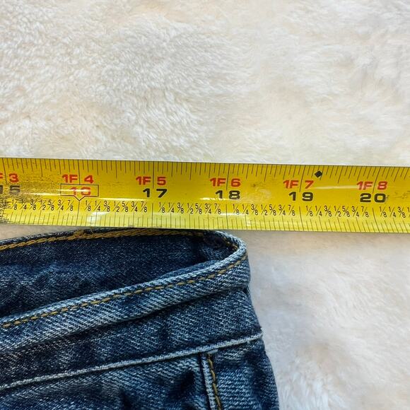 Ocean Pacific Men's Jeans Bootcut Dark Wash Blue Denim Size 38x30 Vintage 90s - Picture 7 of 7